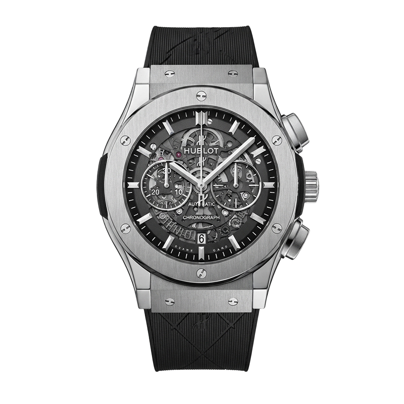 Hublot Classic Rubber Strap Watch - GenzeBoy